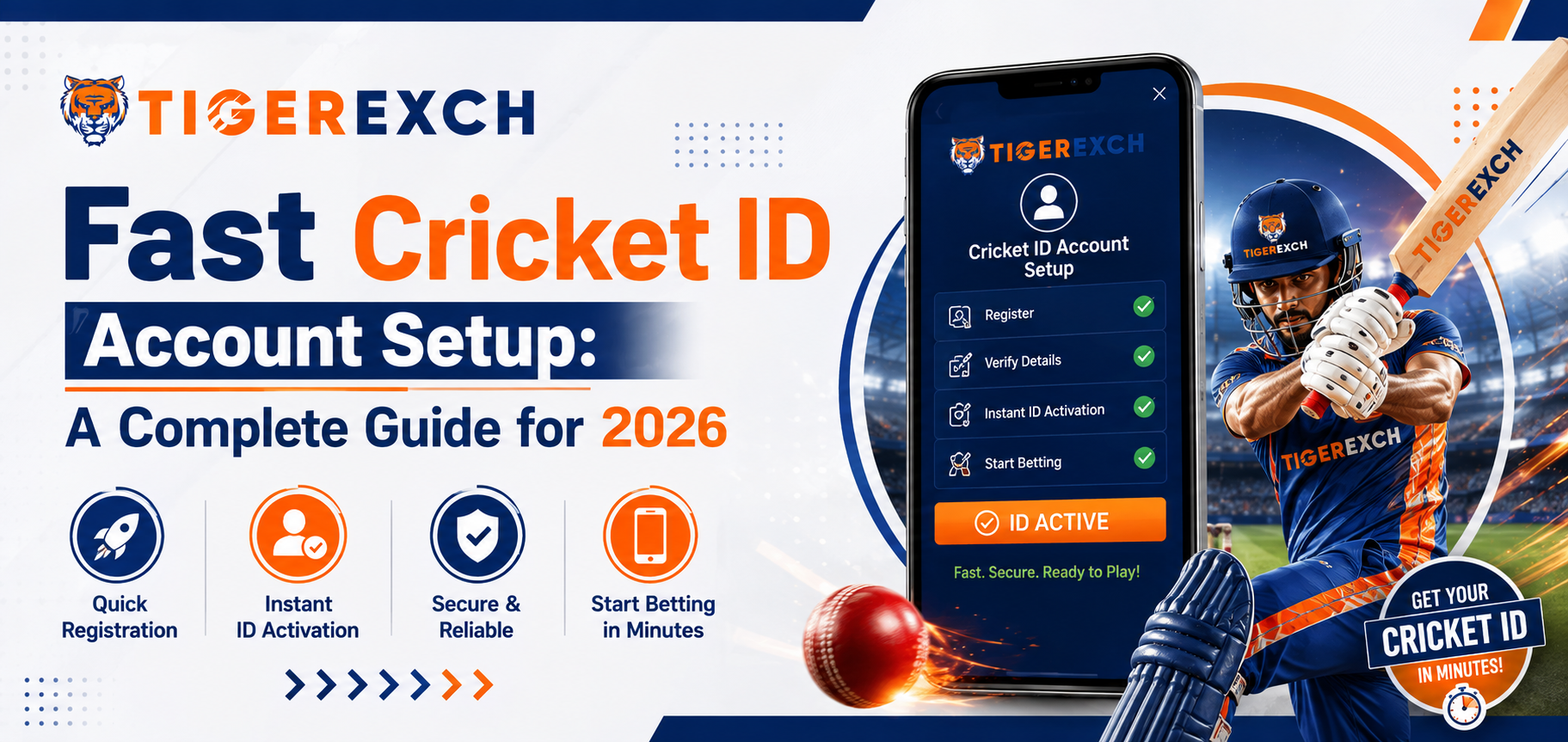 Fast Cricket ID Account Setup