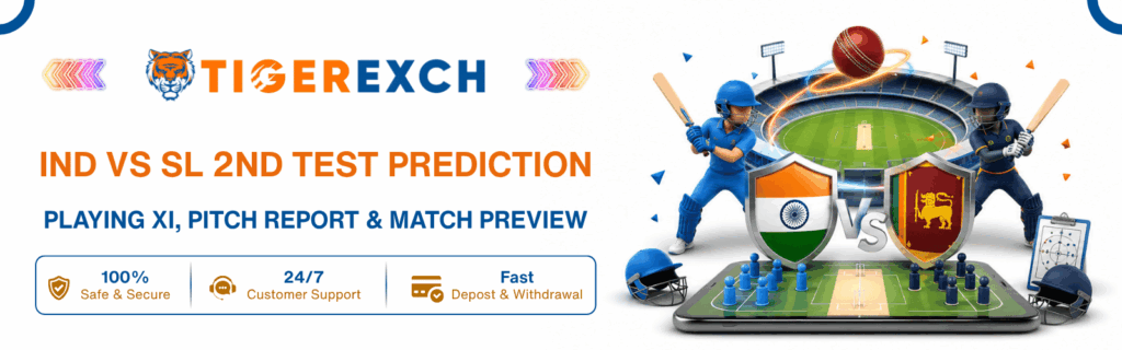 IND vs SL 2nd Test Prediction