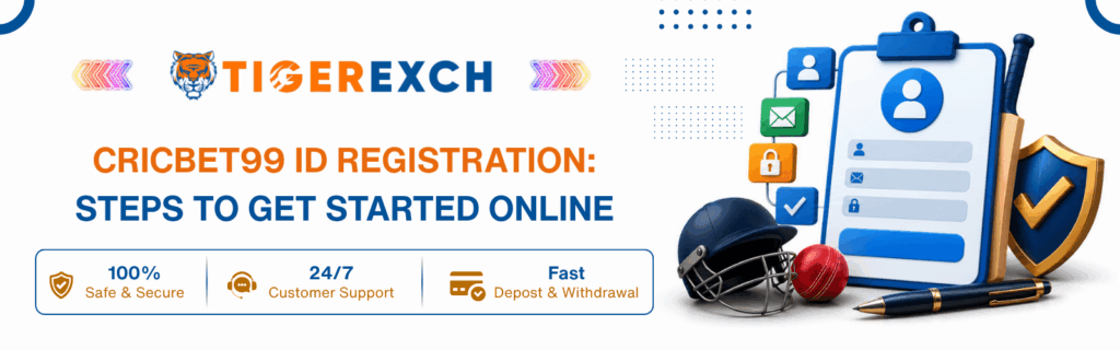 Cricbet99 ID Registration guide with simple online signup steps