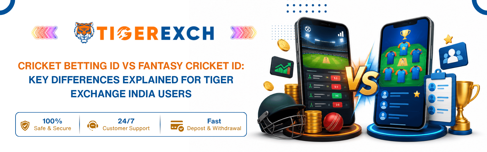 Cricket Betting ID vs Fantasy Cricket ID
