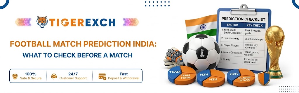Football Match Prediction India analysis showing team form, pitch report and expert tips on mobile screen