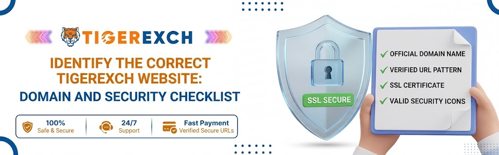 Correct TigerExch Website safety domain and security checklist for verifying the correct website