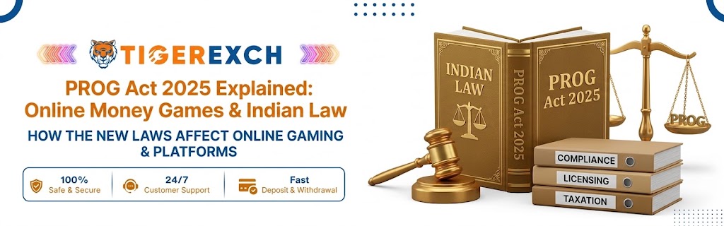PROG Act 2025 explained with Indian online money gaming laws and restrictions