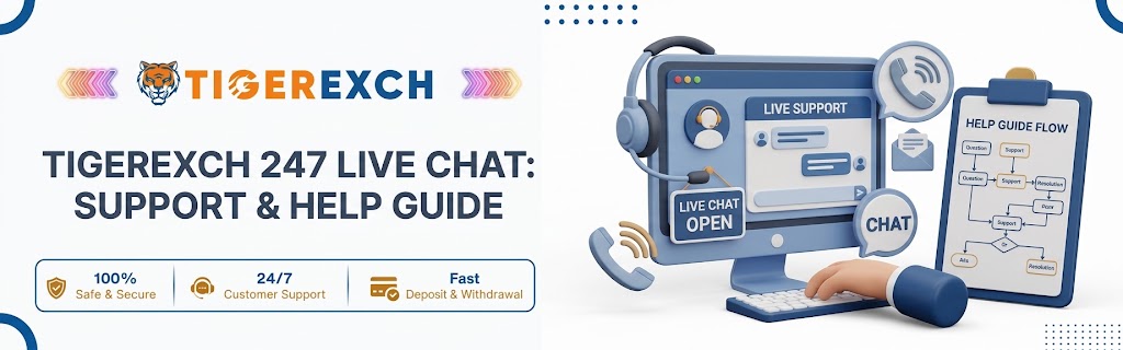 Live Chat on Tiger Exchange 247 support and help guide