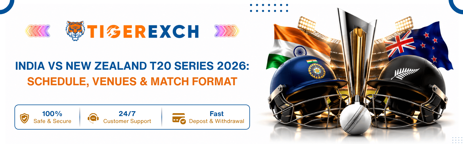 India vs New Zealand T20 Series 2026
