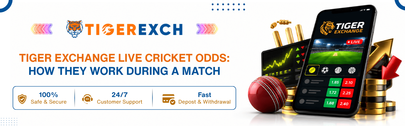 Tiger Exchange Live Cricket Odds